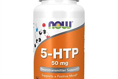 NOW Supplements, 5-HTP (5-hydroxytryptophan) 50 mg, Neurotransmitter Support*, 90 Veg Capsules