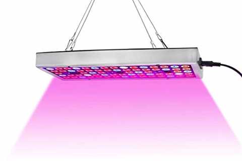 LED Grow Lights, Full Spectrum Panel Grow Lamp with IR  UV LED Plant Lights for Indoor Plants,Micro ..