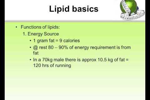 Lipids for Sports Nutrition