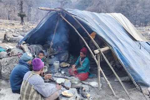 This is Himalayan Life । Nepal🇳🇵 । Ep-87 । Rare And Organic Food Cooking । VillageLifenepal