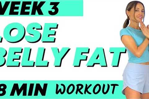 Lose Belly Fat Workout - 8  Minute Workout  | 8 Exercises to Lose Belly Fat | Do this for 7 Days