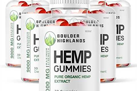 (5 Pack) Boulder Highlands Gummies, Highlands Hemp Gummies Advanced Formula, 5 Month Supply