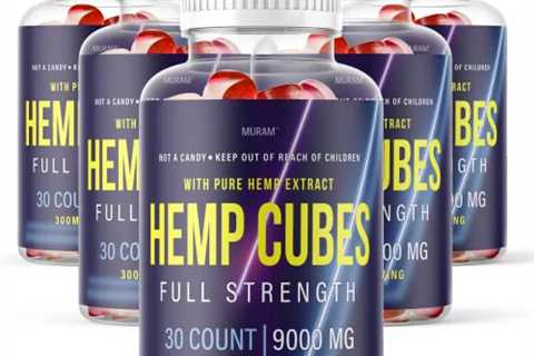 (5 Pack) Hempcubes Gummies, Hemp Cubes Gummies Max Strength 1500mg, Hempcubes Original Formula, 5..