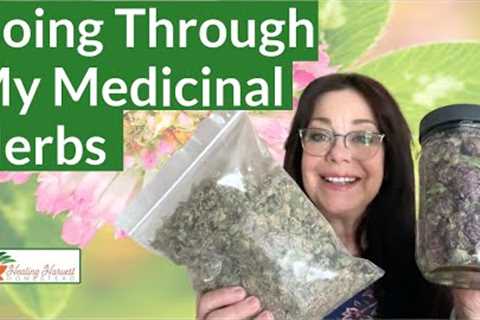 Going Through My Medicinal Herbs: Organizing the Apothecary part 1