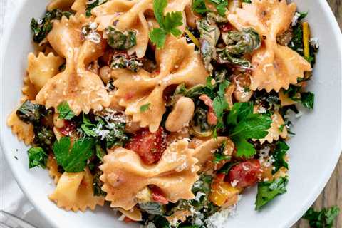 Fast & Easy Swiss Chard Pasta