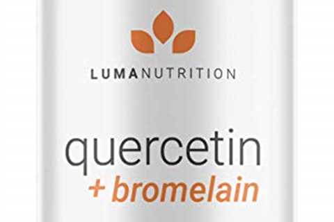 Quercetin 500mg - Quercetin with Bromelain - Powerful Quercetin Supplement - Premium Bromelain..