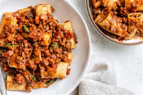 Vegan Lentil Bolognese