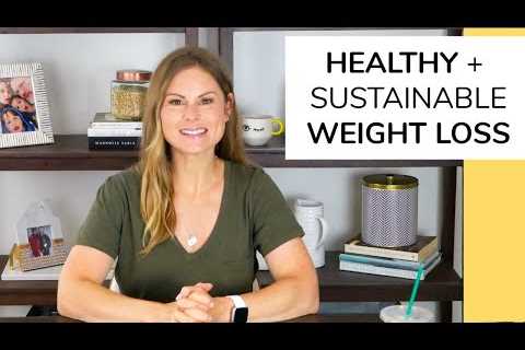 6 NATURAL WEIGHT LOSS TIPS | healthy + sustainable