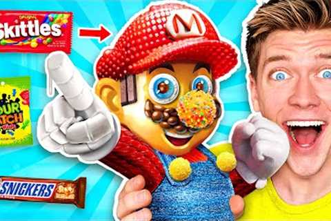 Best of Food Art Challenges!! *MUST SEE* How To Make The Best Super Mario Bros & Roblox vs..