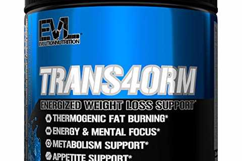 Evlution Nutrition Trans4orm Thermogenic Energizing Fat Burner Supplement, Increase Weight Loss,..