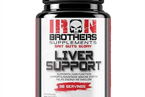 Iron Brothers Supplements Liver Cleanse Detox Supplement with Dandelion Root, Milk Thistle  Zinc..