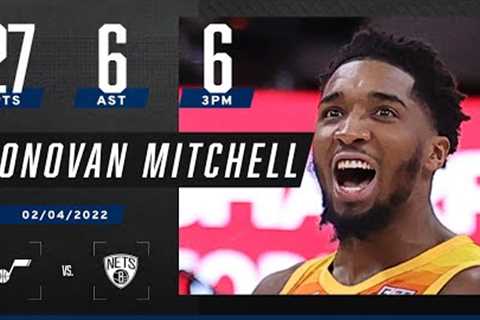 Donovan Mitchell dominates the Nets in his return to Jazz ?