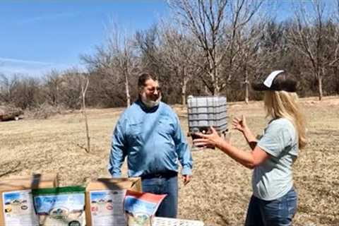 Developer Of The Best Ever Organic Fertilizer Visits The Farm! Tips, Advice & Expertise Galore