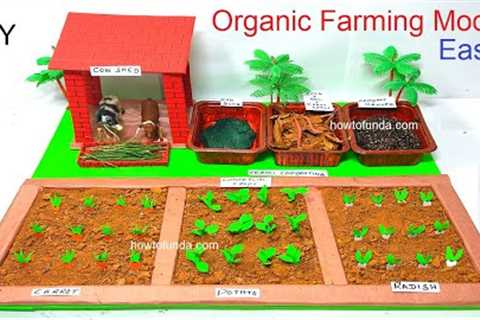 organic farming - eco friendly  agriculture model |  inspire award science project - diy  howtofunda