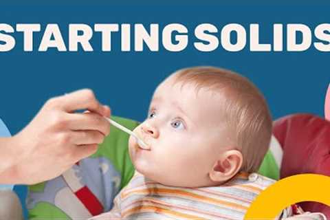 Baby’s First Food - The Complete Guide to Starting Solids