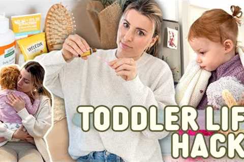 10 PARENTING HACKS that Will Make Being A Parent EASIER! (Toddler Tips, Clean Up & More!)