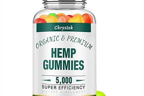 Chrystok Hemp Gummies Anxiety Pain Relief Stress Sleep Aid Inflammation Maximum Strength Vaginal..