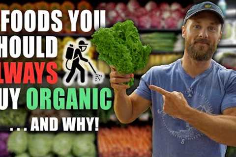 5 Foods You Should Always Buy Organic And Why!