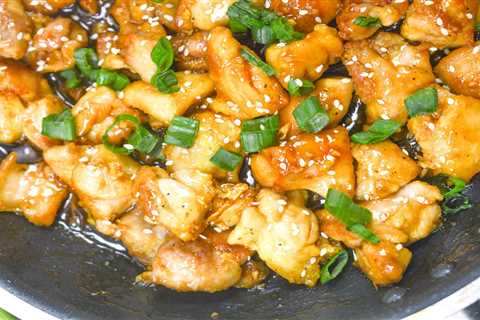 Keto Sesame Chicken Recipe