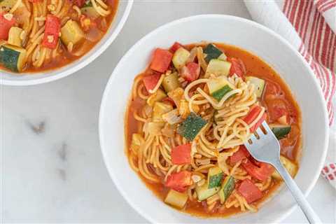 Sopa de Fideo (Mexican Noodle Soup)