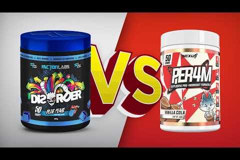 Faction Labs Disorder v Nexus Sports Nutrition PER4M Pre-Workout SUPPWARS