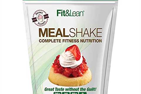 Fit  Lean Meal Shake Meal Replacement with Protein, Fiber, Probiotics and Organic Fruits ..