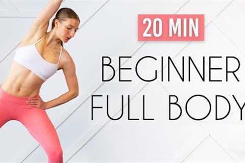 20 min Fat Burning Workout for TOTAL BEGINNERS (Achievable, No Equipment)