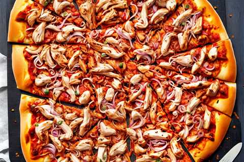 BBQ Chicken Pizza – Deliciously Flavoured Pizza Topped with Chicken and BBQ Sauce