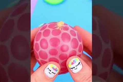 DIY ANTI-STRESS BALLOON - DIY Fidget Toy Ideas at Home - Stress Relief Pop it Toys #shorts