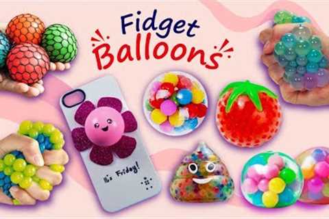 21 DIY Fidget Balloons - Squishy, Stretchy and Lovely Stress Balls - Stress Relief Fidget Toy Ideas