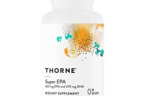 Thorne Research - Super EPA - Concentrated Omega-3 Fatty Acid Supplement - One Gelcap Contains: 425 ..