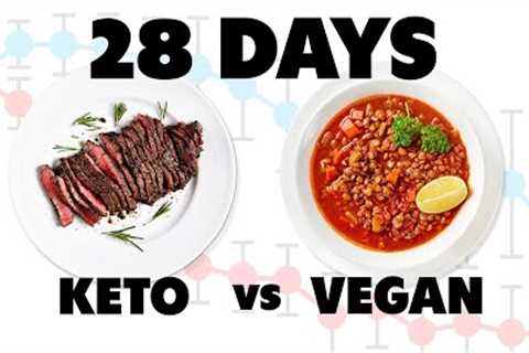 STUDY: Animal-Based Keto vs Low-Fat Plant-Based (Vegan) Diets for 28 Days. with Kevin Hall.