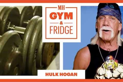 Hulk Hogan Shows Off His Gym & Fridge | Gym & Fridge | Men''s Health