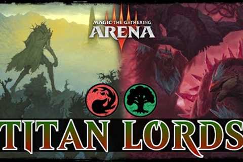 LAST MARCH OF THE ENTS | MTG Arena - Gruul Stompy Ramp Legendary LotR Alchemy Deck