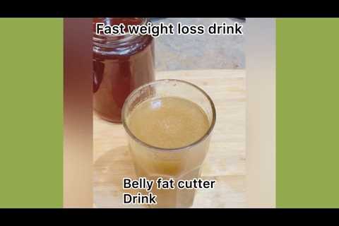 How to lose Belly fat in 3 weeks |Fast weight loss drink| Morning fat cutter drink | #youtubeshorts