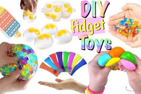 11 DIY Fidget Toys Ideas - Viral TIKTOK Fidget Toys Videos