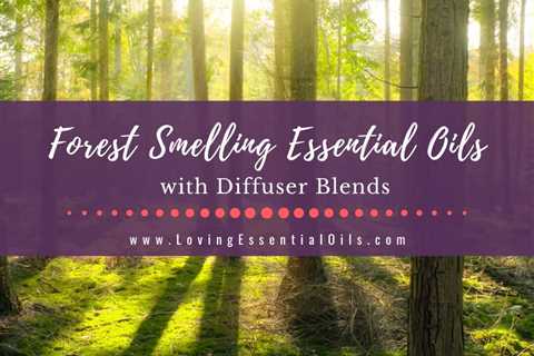 Forest Smelling Essential Oils with Diffuser Blends