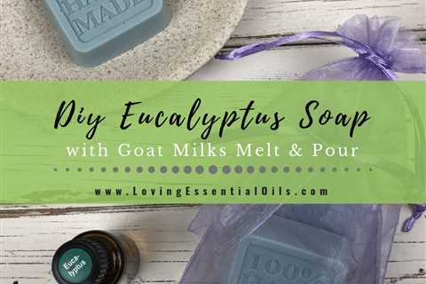 DIY Eucalyptus Soap Recipe - Benefits of Essential Oil Melt and Pour