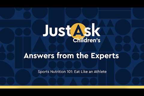 Sports Nutrition and Diet Tips for Young Athletes