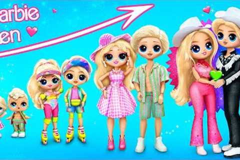 Barbie LOL Growing Up! 34 DIYs for LOL Surprise