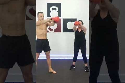 Kettlebells fired into swing mode with a focus on the butt! #kettlebellbodyfit #kbbf