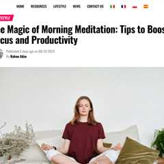 Meditation is an ancient practice that has gained significant popularity in the 21st century. With..