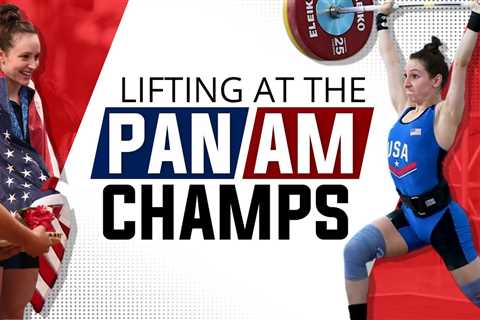 BIG LIFTS At The Pan American Olympic Weightlifting Championships! | Dane Vlogs