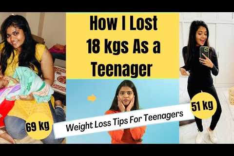 How i lost 18kgs as a Teenager without Gym | Weight Loss Tips for Teenagers | Somya Luhadia