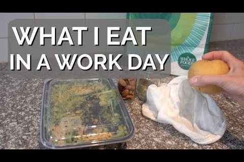 WHAT I A EAT IN A WORK DAY (VEGAN)| DR DRAY