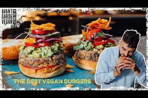 THE BEST VEGAN BEAN BURGERS.. high protein!