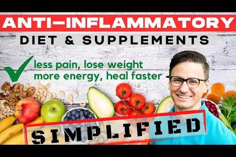 Anti inflammatory Diet and Supplements for Inflammation & Pain