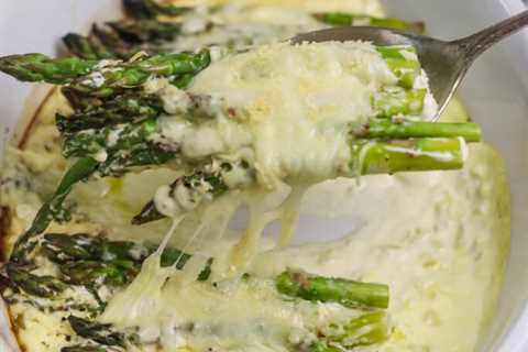 Roasted Asparagus (with Cheese)