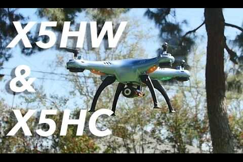 Symaâs Newest X5HW & X5HC Camera/Wifi Auto Hover RC Quadcopter Drone Full Review