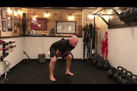 Devil Presses with Kettlebells